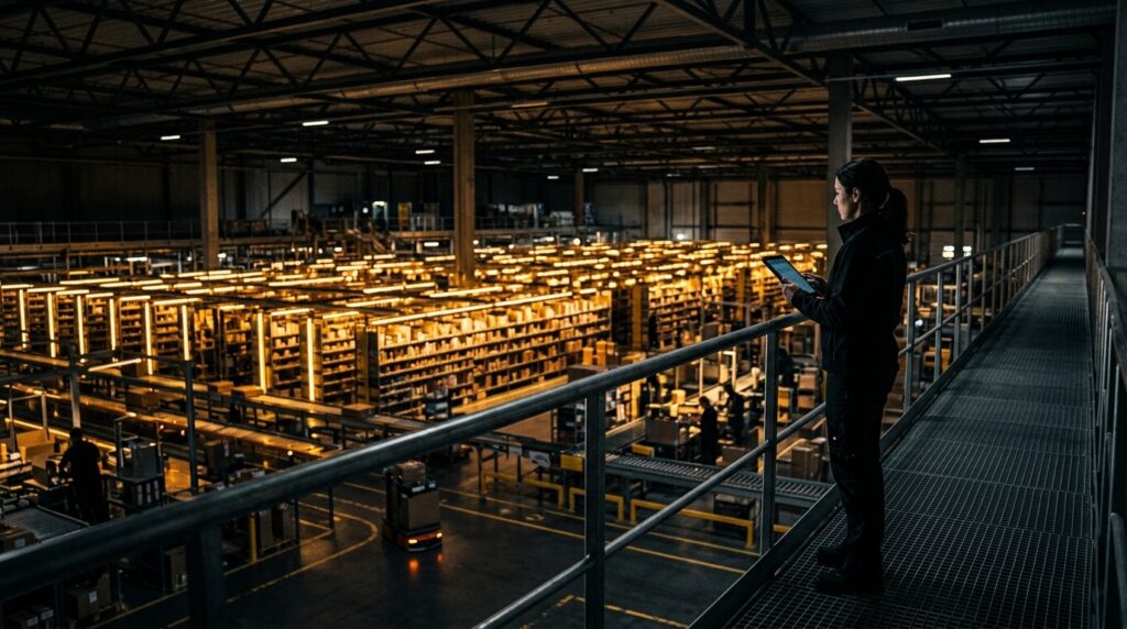 Unlocking Warehouse Efficiency: The Key KPIs for Effective Warehouse Management - warehouse scene