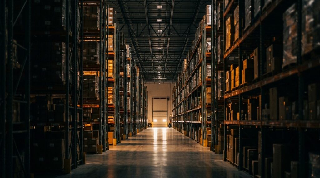 Mintsoft vs ShipHero: Comprehensive Analysis of Top WMS Providers - warehouse scene