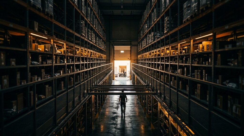 Comparing PULPO WMS and Shiphero: The Ultimate Showdown - warehouse scene