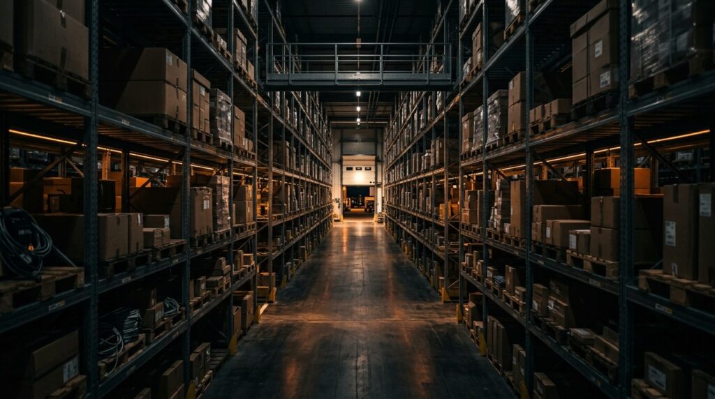 PULPO WMS vs SkuSavvy: Which Is the Better WMS in 2026? - warehouse scene