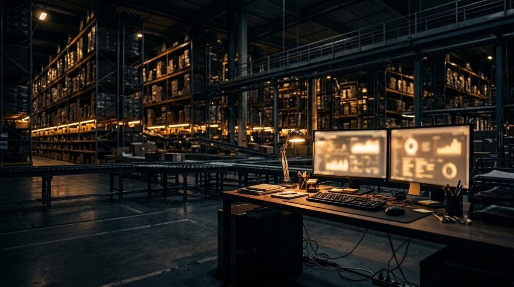 The guide for Integrating an ERP with your Warehouse Management System - warehouse scene