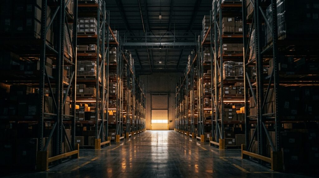Types of WMS Systems: learn the difference - warehouse scene