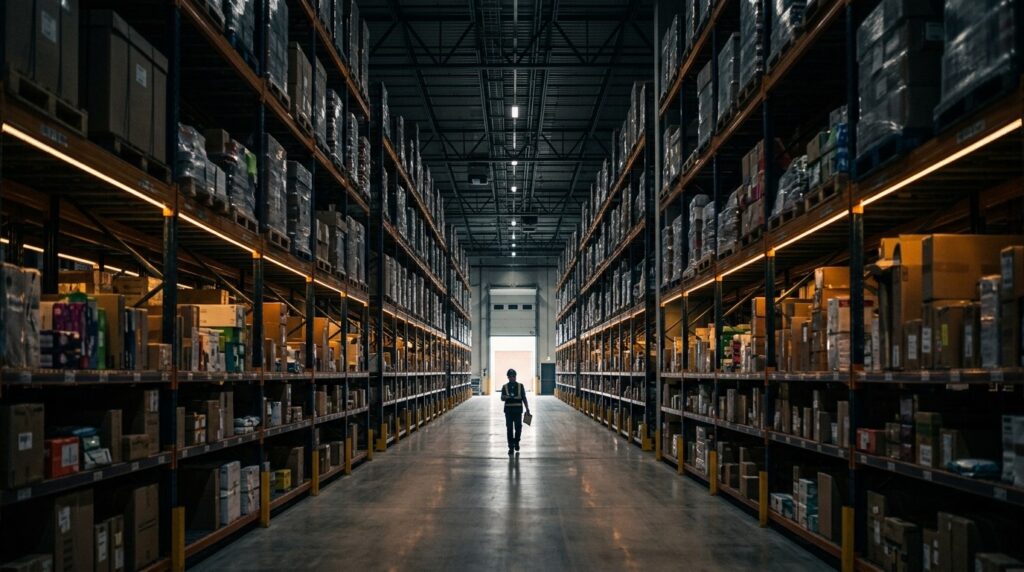WMS Implementation Plan: Step by Step Guide - warehouse scene
