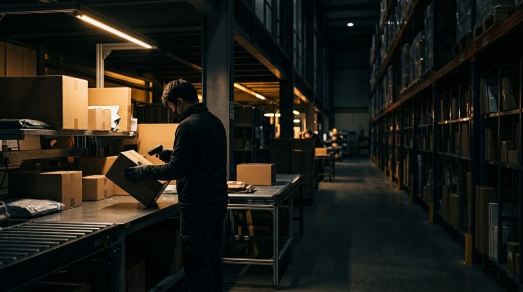 WMS for eCommerce: what is and how it works - warehouse scene
